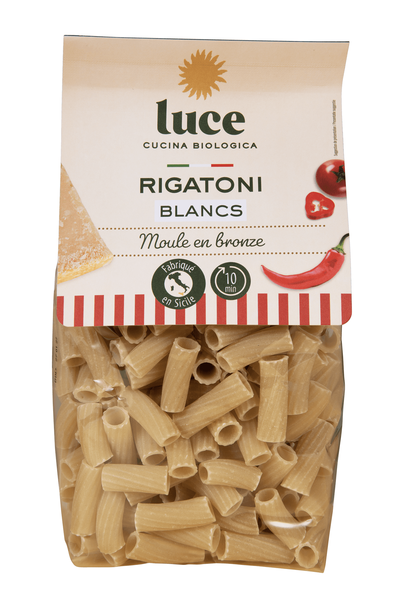 Rigatoni blancs