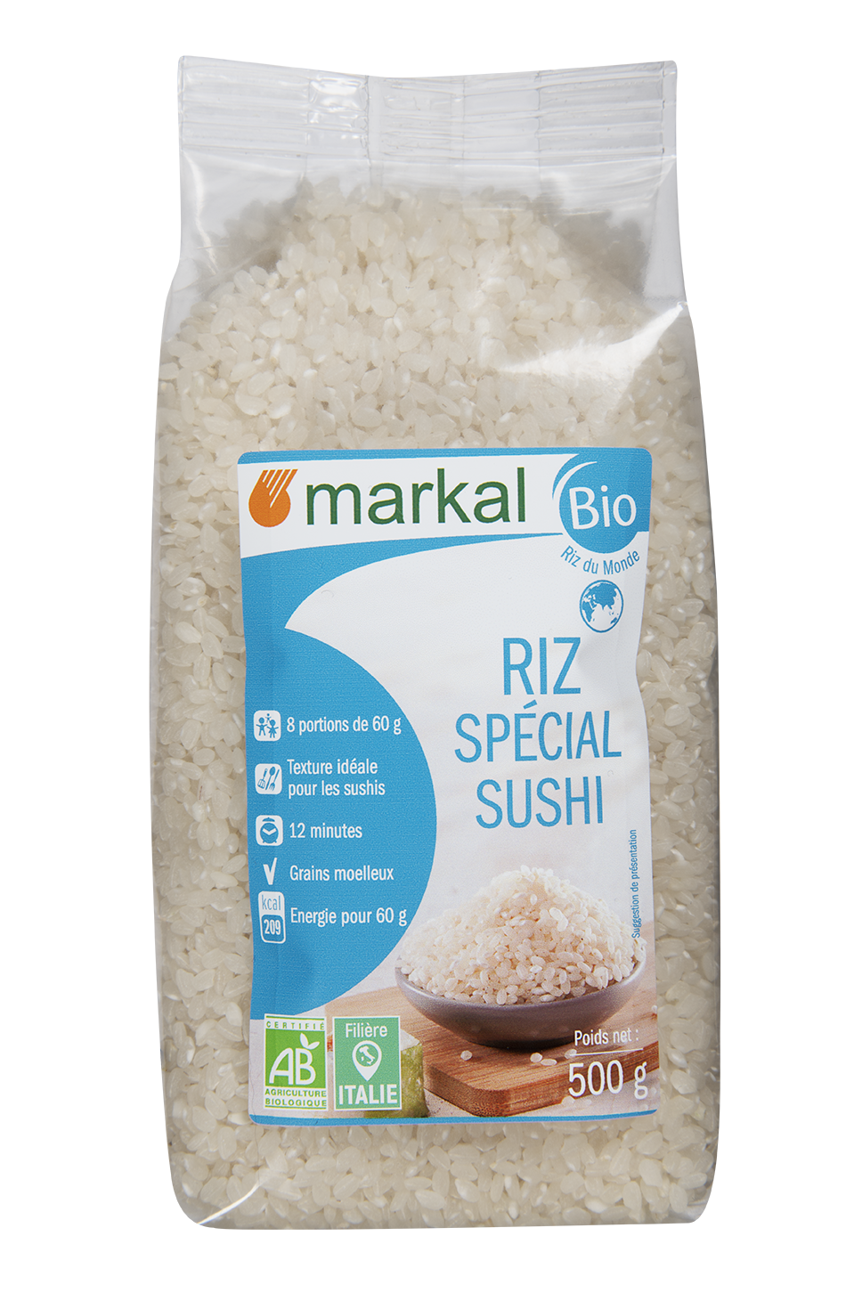 Riz spécial sushi bio - Markal