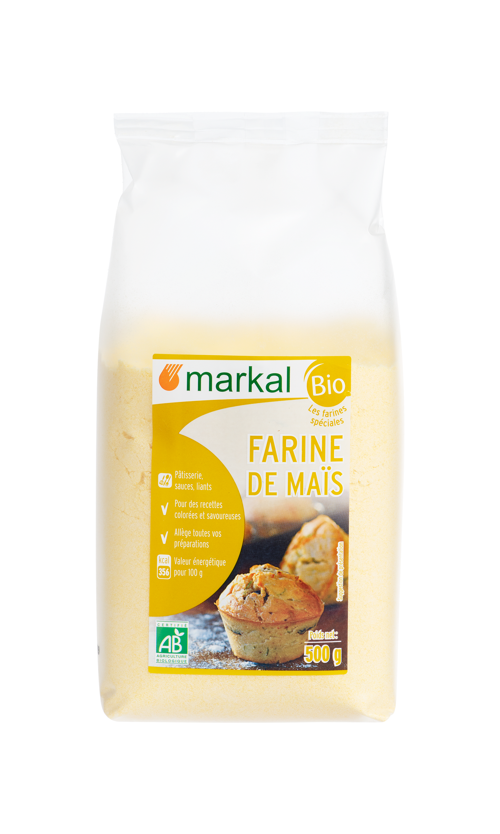 Farine de maïs bio - Markal