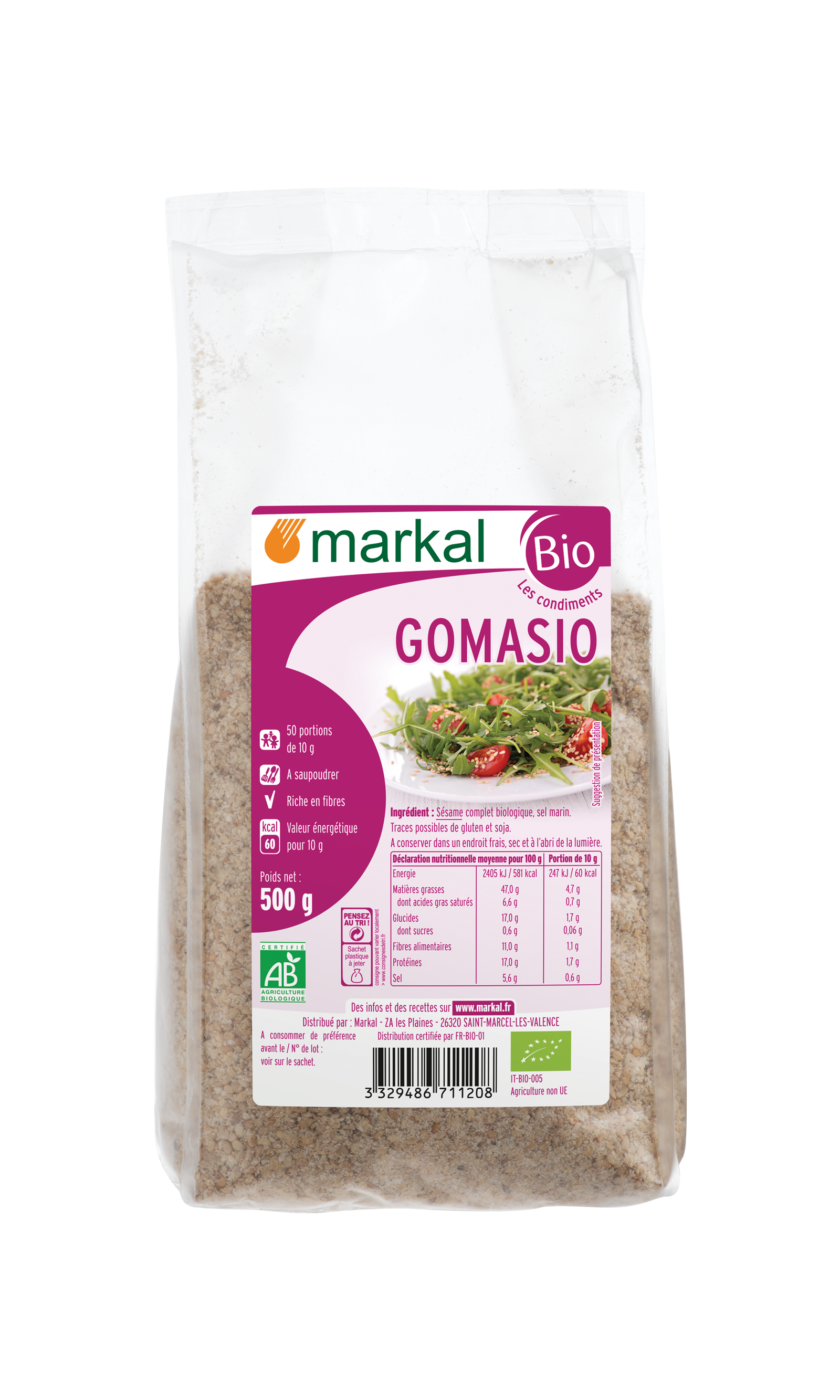 Gomasio bio - Markal
