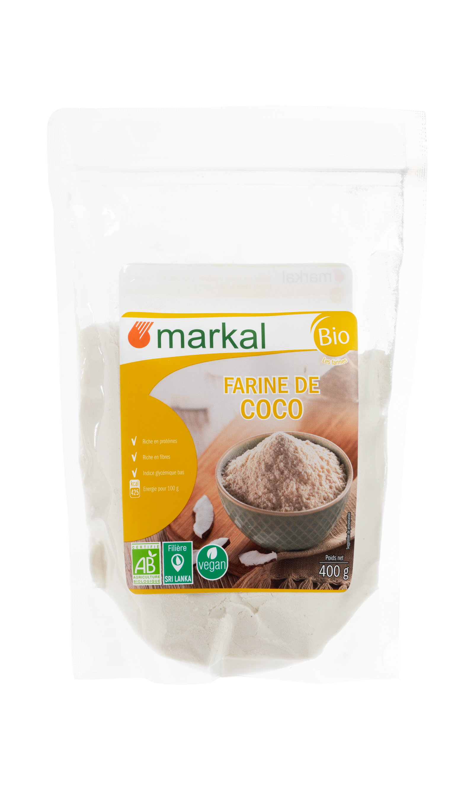 Farine de coco bio - Markal