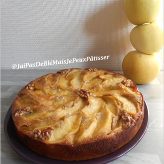 Recette gâteaux aux pommes et noix - Marie Claire